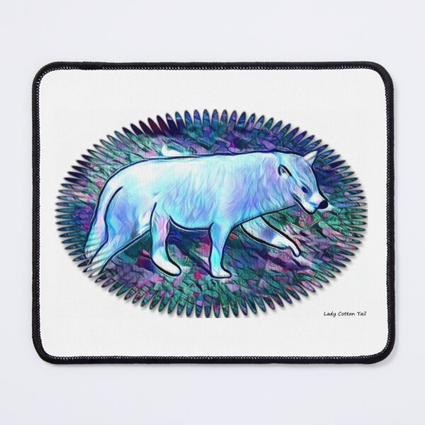 Item preview, Artic wolf art designed and sold by LadyCottonTail.