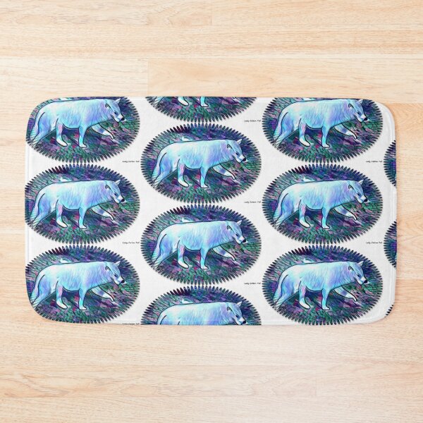 Item preview, Artic wolf art designed and sold by LadyCottonTail.