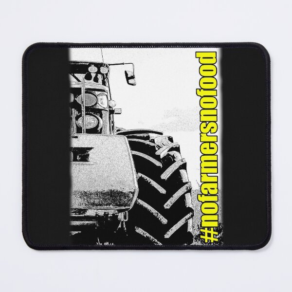 Item preview, No farmers no food B&W yellow designed and sold by marosi.
