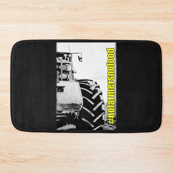 Item preview, No farmers no food B&W yellow designed and sold by marosi.