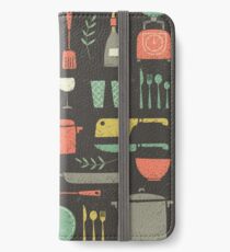 Love Your Kitchen. Retro Edition iPhone Wallet/Case/Skin