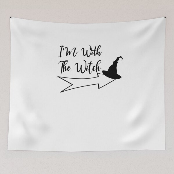 Item preview, Halloween I’m With The Witch designed and sold by JustBeeAwesome.