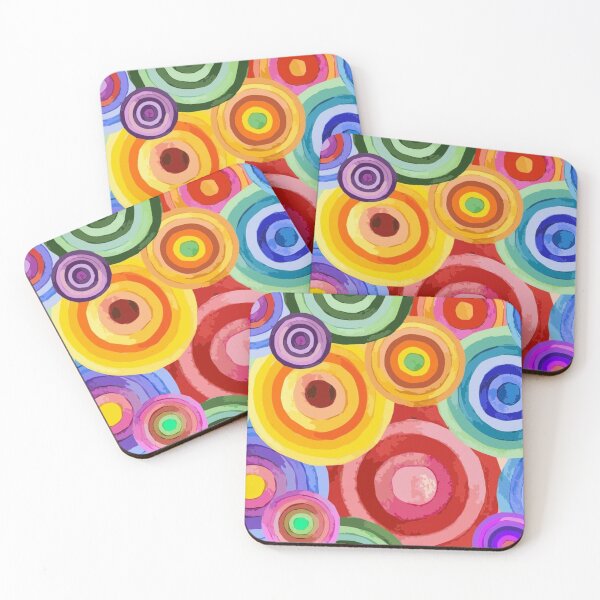 Item preview, multicolored circle designed and sold by Karine Dupras.