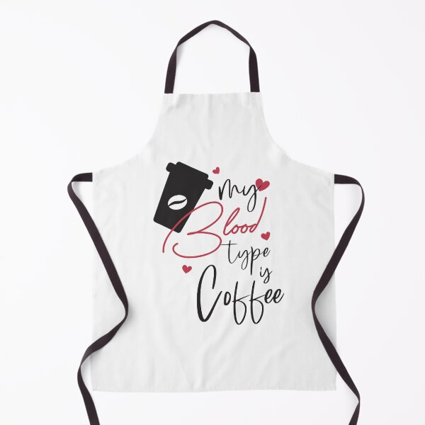 Item preview, Cute My Blood Type Is Coffee - Trendy Cup of Coffee Illustration Gift Idea For Coffee Lovers designed and sold by Prince - Bestseller ★★★★★.
