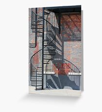 Sculptural Architecture 3 Greeting Card