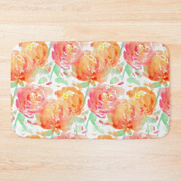 Item preview, Peonies Orange designed and sold by shannondoucette.