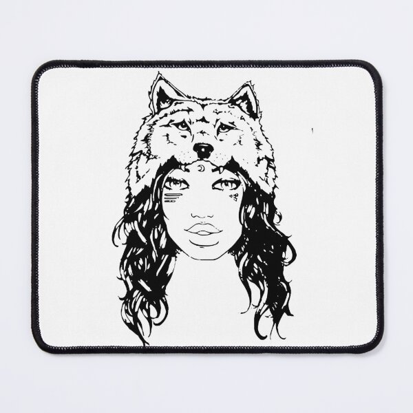 Item preview, Wolf Girl Original Artwork by @Shelbyyalexandra designed and sold by shelbyalexandra.