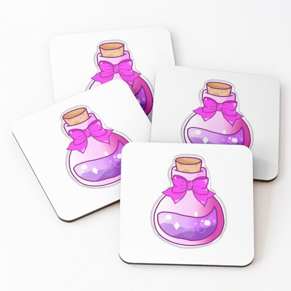 Item preview, magical drink in pink kawaii designed and sold by isabelladrawing.