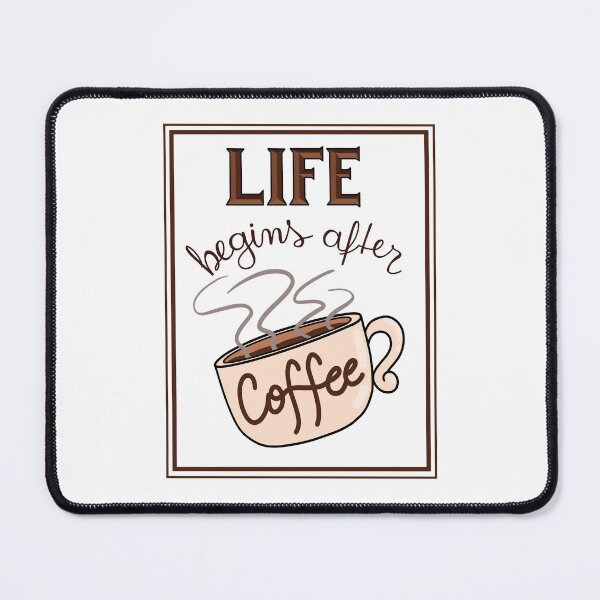 Item preview, Life begins after coffee designed and sold by JuhKaori.