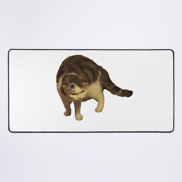 Cat loading icon meme | Photographic Print