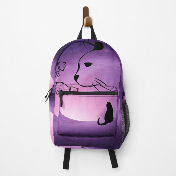 Item preview, space purple cats designed and sold by Palmyr.