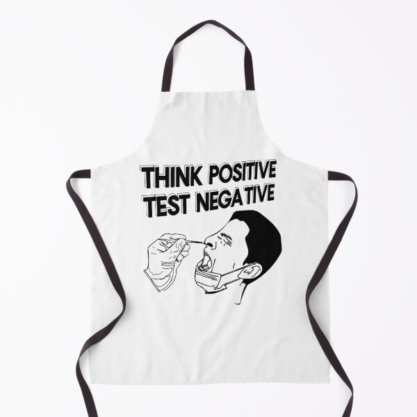 Item preview, Think positive Test negative designed and sold by Starboy Design.