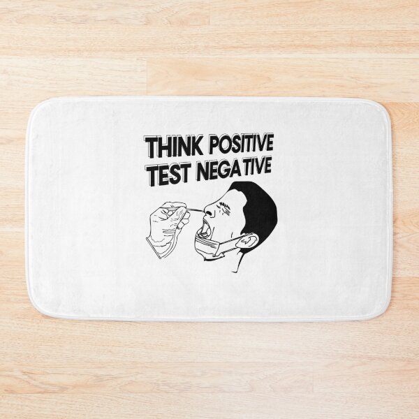 Item preview, Think positive Test negative  designed and sold by Starboy Design.