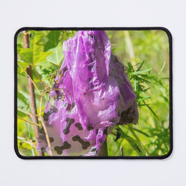 Item preview, Dog Waste Bag Left Hanging designed and sold by Bill Spengler's Photographic Thoughts.