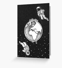 Explorers. Greeting Card