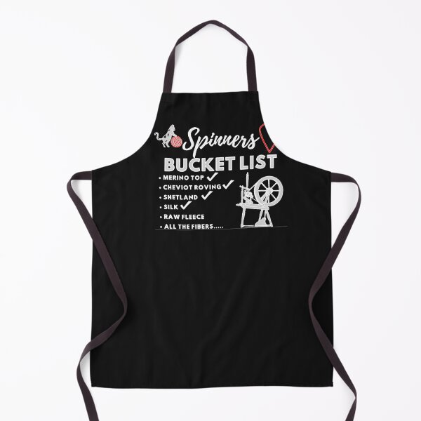 Item preview, Spinners Bucket List fun graphic text gift for handspinner designed and sold by rhodabear.