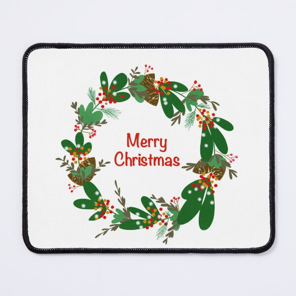 Item preview, Merry Christmas Wreath  designed and sold by NinaLeaf.