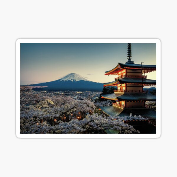 Fujiyama Sticker
