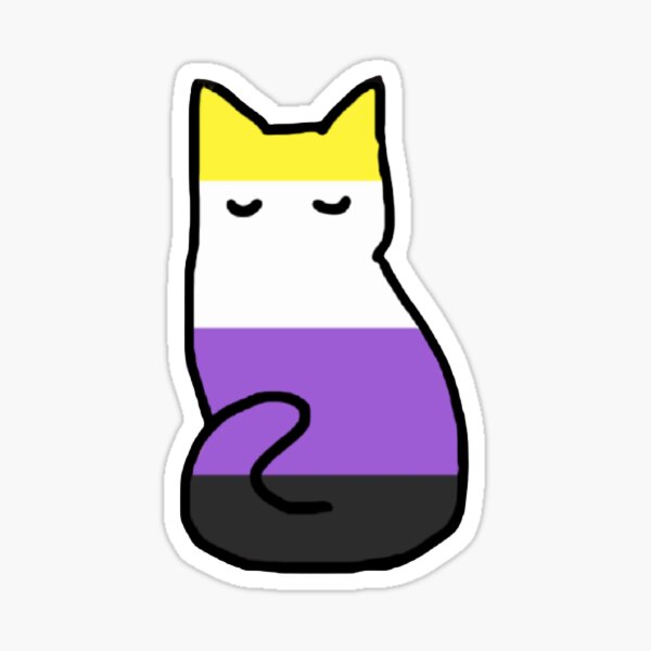 nonbinary 3d cat pfp in 2023