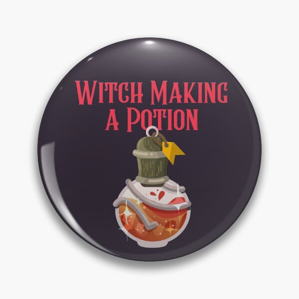 Item preview, Witch making a Potion  designed and sold by art-fox.