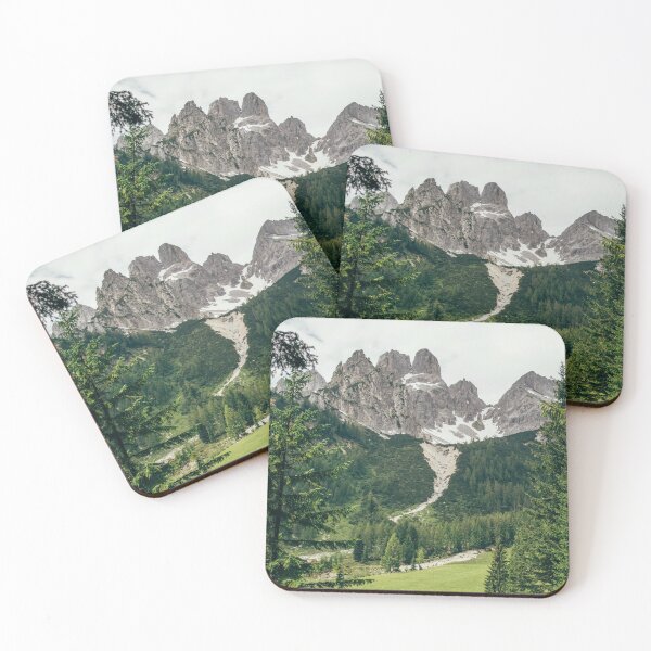 Item preview, Bischofsmutze Mountain Peak in Filzmoos Austria - Landscape Photography designed and sold by ppolecho.
