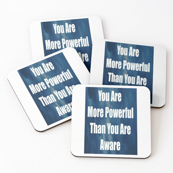 Item preview, YOU ARE MORE POWERFUL THAN YOU ARE AWARE designed and sold by CUTESTUFFnow.