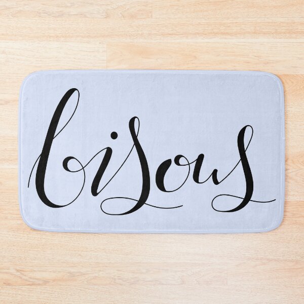 Item preview, Bisous (kisses) French Writing designed and sold by Kruzzell.