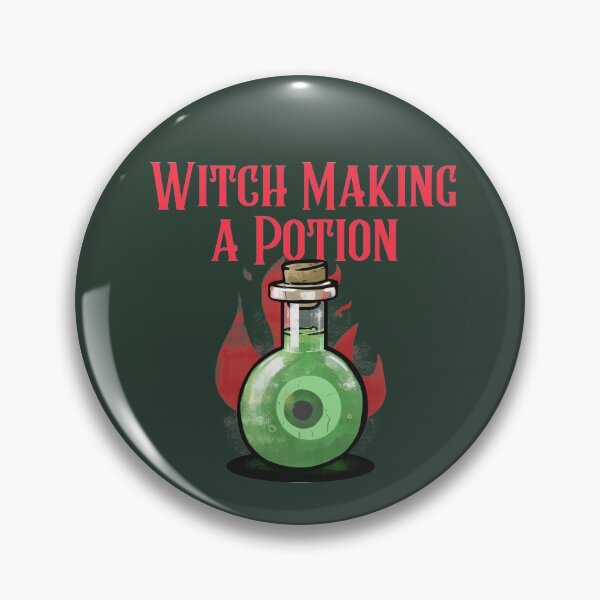 Item preview, Witch making a Potion  designed and sold by art-fox.