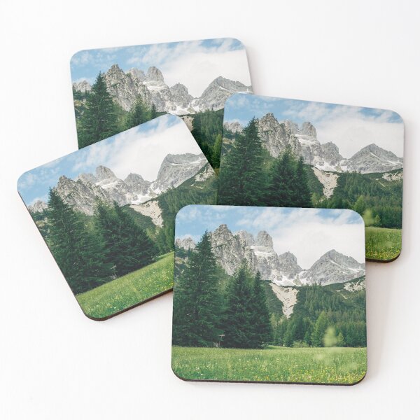 Item preview, Peaks in the Green Austrian Summer Alps designed and sold by ppolecho.
