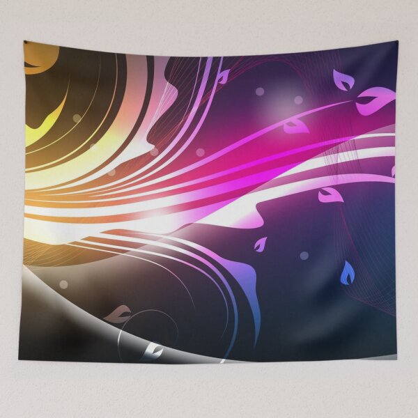 Item preview, Shiny Multicolored Floral Design I designed and sold by NexusArts.