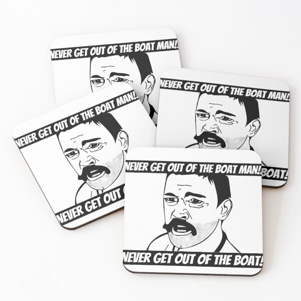 Item preview, Never get out of the boat! designed and sold by Starboy Design.