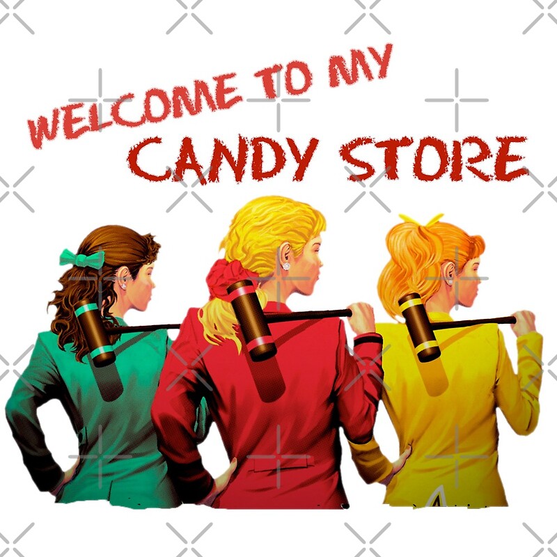 Heathers Welcome To My Candy Store By GoodbyeMrChris Redbubble   Flat,800x800,075,f.u2 