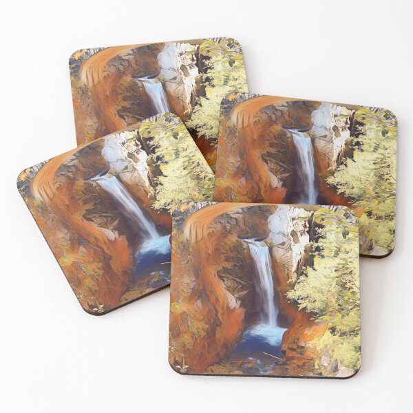 Item preview, Waterfall In Fall Abstract Design designed and sold by Constant Readers.