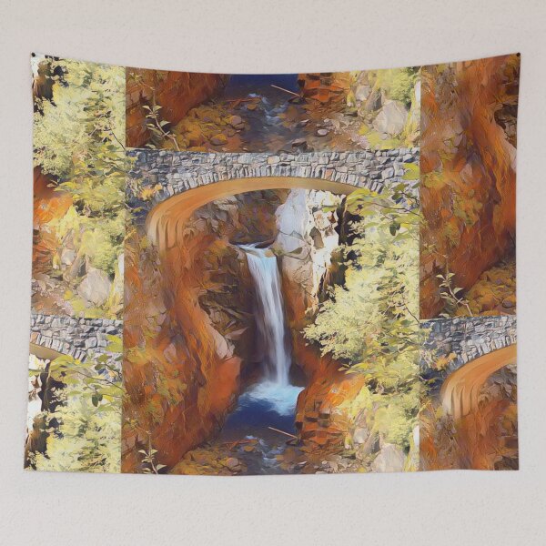 Item preview, Waterfall In Fall Abstract Design designed and sold by Constant Readers.