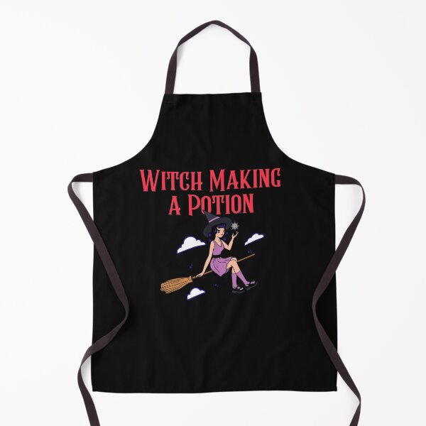 Item preview, Witch making a Potion designed and sold by art-fox.