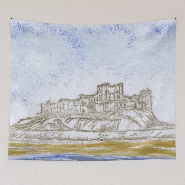 Item preview, Bamburgh Castle designed and sold by LymphomaLass.