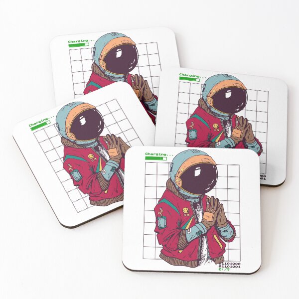 Item preview, Spaceman Vaporwave Urban Cool Style designed and sold by OWLvision33.