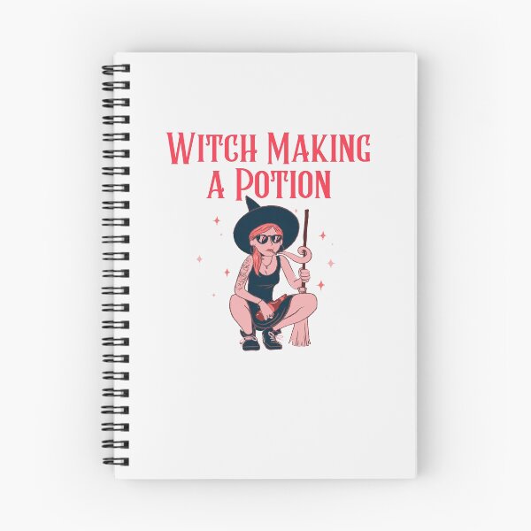 Item preview, Witch making a Potion  designed and sold by art-fox.