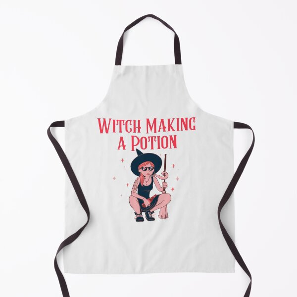 Item preview, Witch making a Potion designed and sold by art-fox.