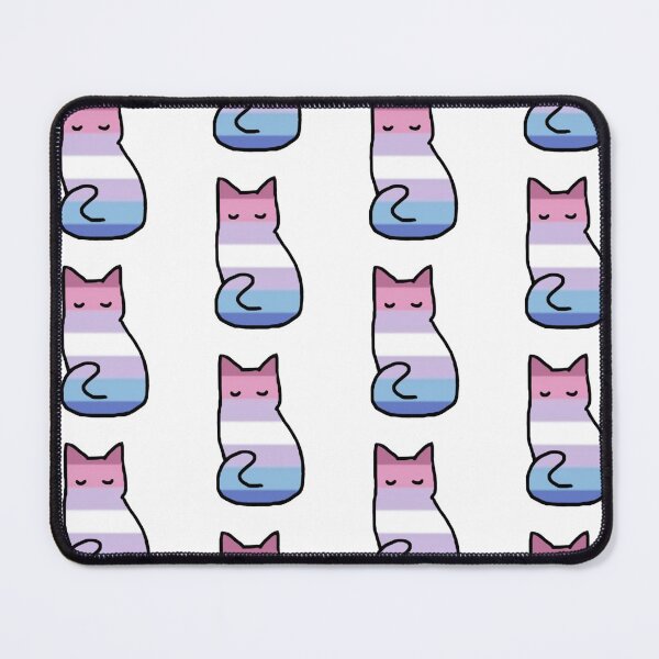 Item preview, Bigender Flag Cat designed and sold by hrose1107.