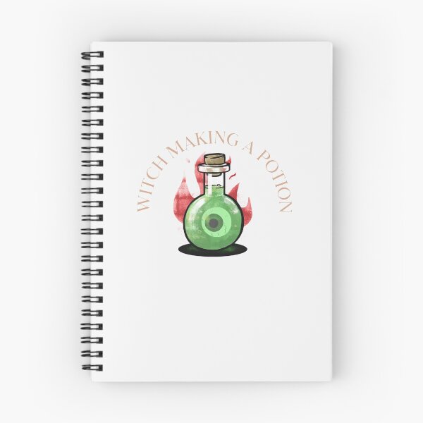 Item preview, Witch making a Potion  designed and sold by art-fox.