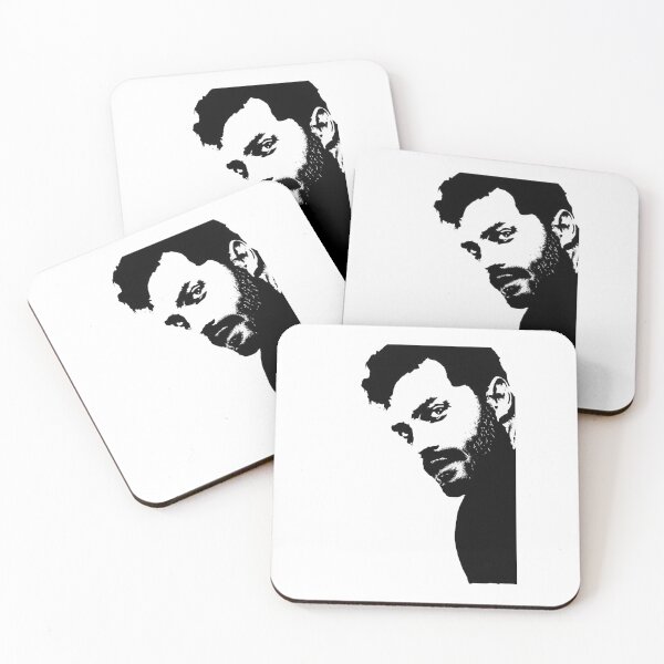 Item preview, Actor Jamie Dornan in a classic black and white designed and sold by Nubaex.