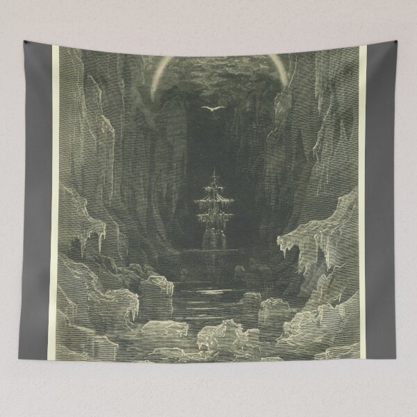 Item preview, Dark Ocean Illustration  designed and sold by v4lix6.