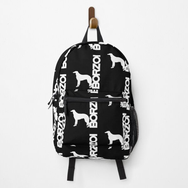 Item preview, Borzoi Dog Breed Silhouette in Black and White designed and sold by AlohaHound.