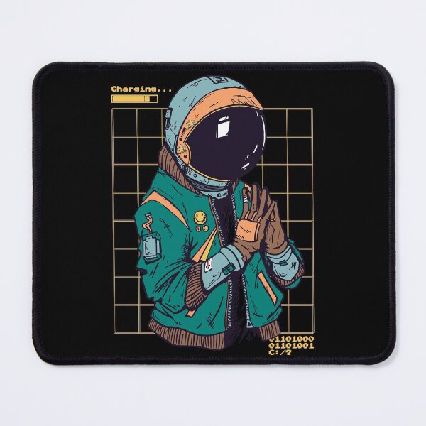 Item preview, Spaceman Cool Vaporwave Urban Colorful Style designed and sold by OWLvision33.