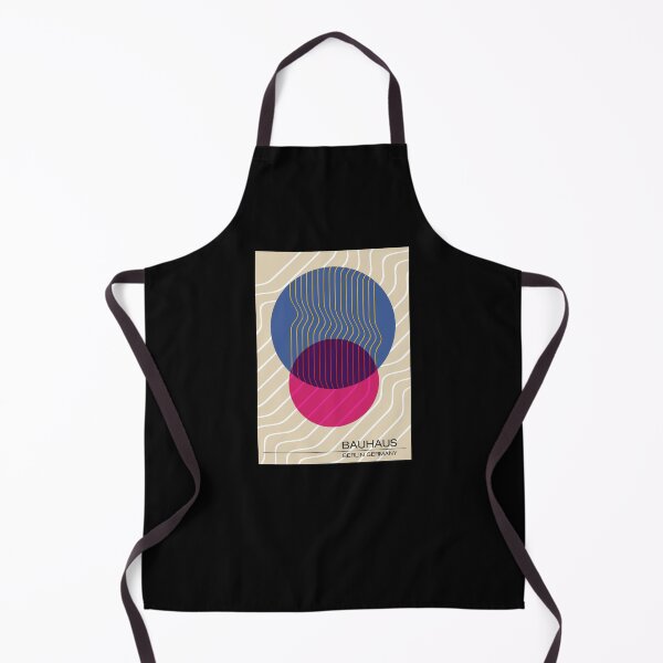 Item preview, Bauhaus - Retro / Art Deco architecture discipline from Berlin, Germany - Available in posters, etc - Wavy Pink & Blue designed and sold by ArcFoundationCo.
