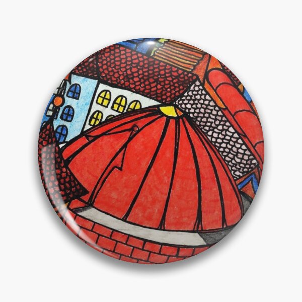 Item preview, Psychedelic Bird's Eye View of Countryside designed and sold by YuviMK.