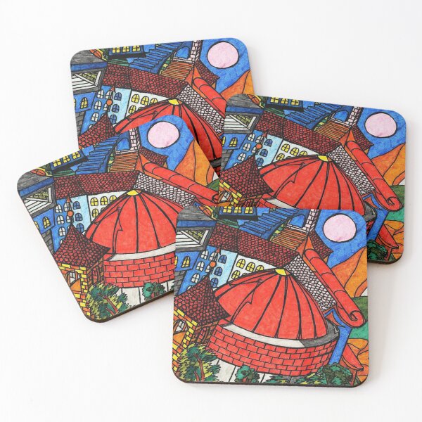 Item preview, Psychedelic Bird's Eye View of Countryside designed and sold by YuviMK.