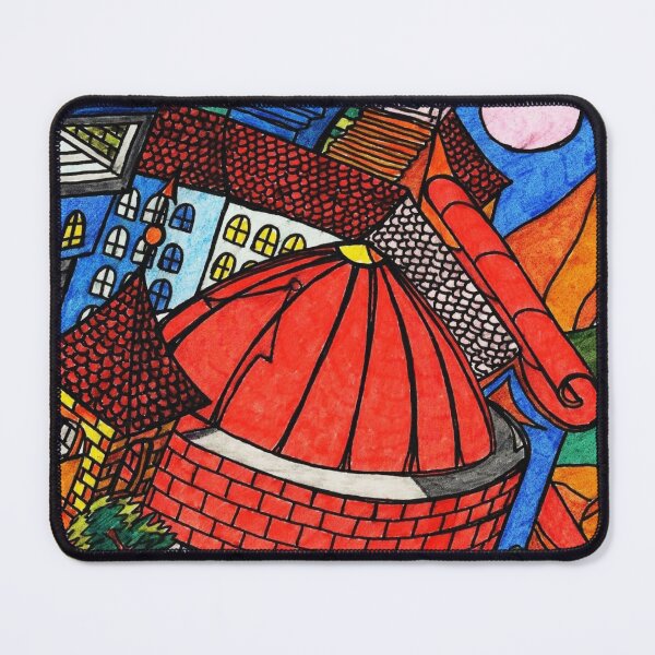 Item preview, Psychedelic Bird's Eye View of Countryside designed and sold by YuviMK.