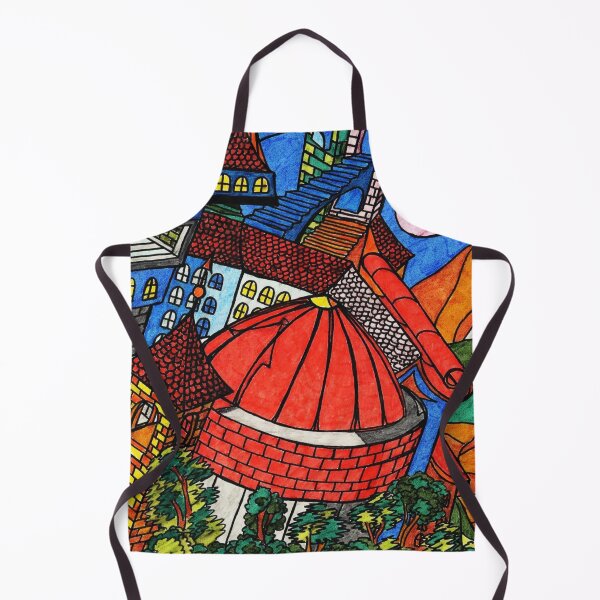 Item preview, Psychedelic Bird's Eye View of Countryside designed and sold by YuviMK.